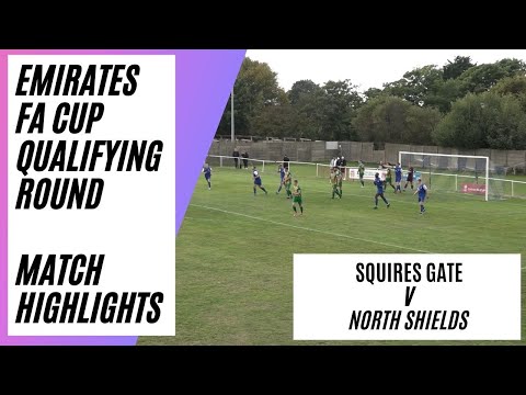 Emirates FA Cup | Squires Gate v North Shields | Match Highlights