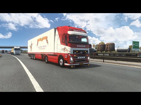 Euro Truck Simulator 2 | ETS2 1.46 | Volvo FH5 + Trailer "Frank de Ridder" | Munchen to Florenta