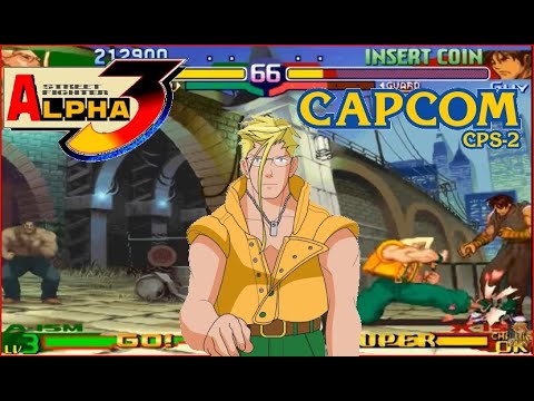 Street Fighter Alpha 3(Zero 3) Expert difficulty Charlie Nash  2:0 Playthrough