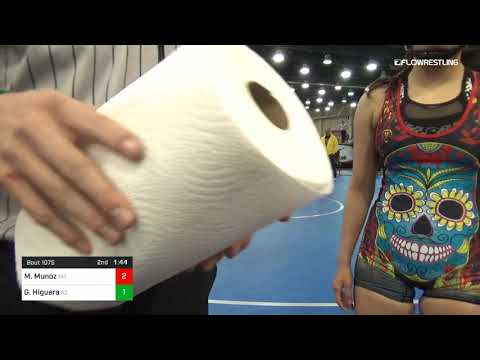 122 Lbs Round Of 16 Makayla Munoz Team New Mexico Vs Genesis Higuera Team Arizona