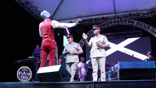Beenie Man and the POLICE CLASH to see who a the baddest AT PEPPERSEED LIVE