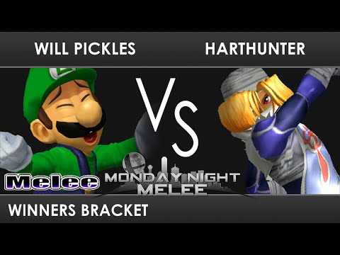 MNM 351 - Winners Bracket - Will Pickles (Luigi) VS harthunter (Sheik) - SSBM Melee