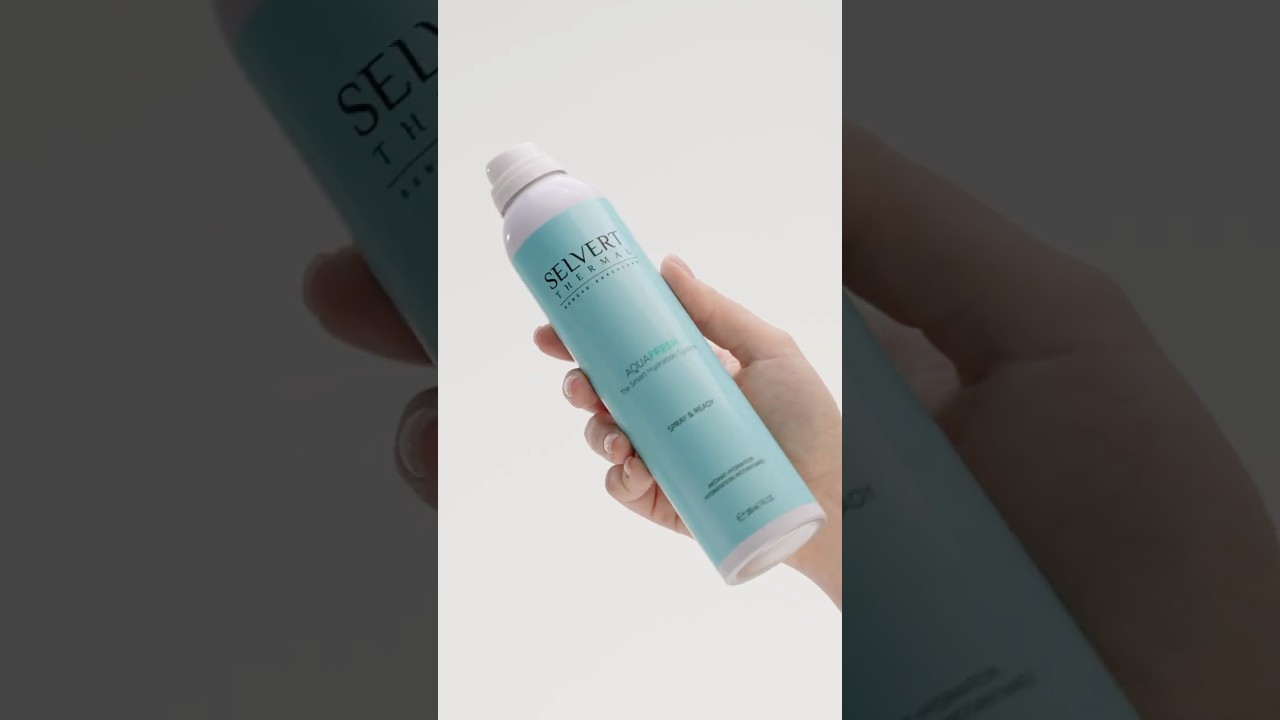 Selvert Thermal Aquafresh Spray & Ready Odświeżająco - nawadniająca pianka do ciała rozpyl i gotowe 200 ml - VIDEO