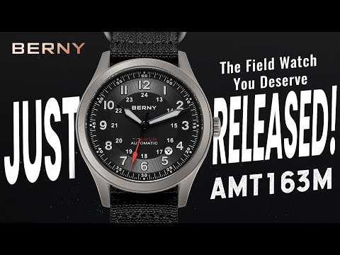 BERNY Best Titanium Field Watch–High-Performance Automatic,Easy-Read&Durable for Outdoor Adventures!