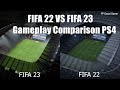 FIFA 22 Vs FIFA 23 Gameplay Comparison PS4