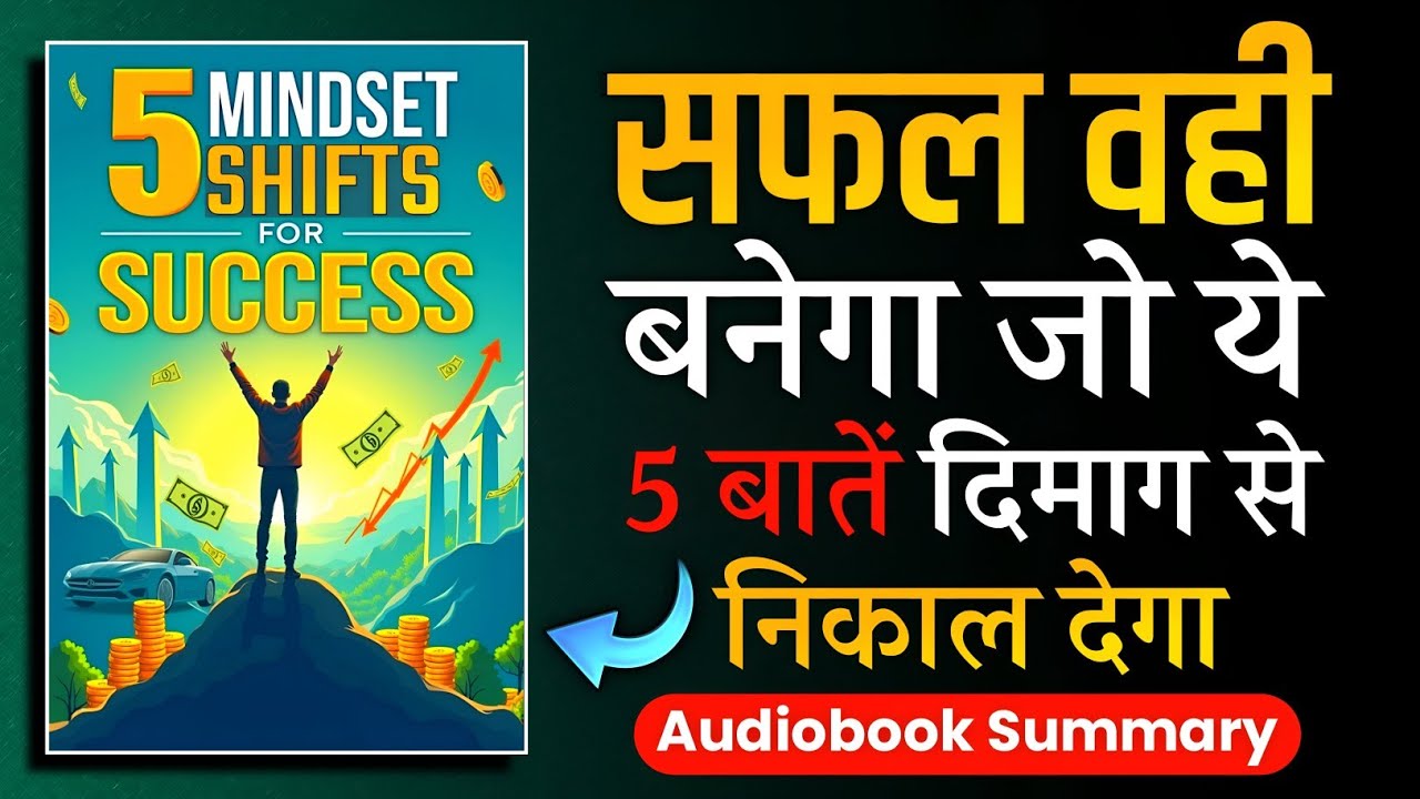 Successful वही बनेगा जो ये 5 बातें Mind से निकाल देगा | 5 MINDSET Shifts for Success | Audiobook