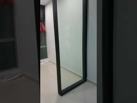 三扇薄框软关闭推拉门