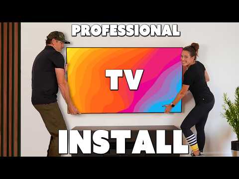 Install your TV on the Wall - Learn from a Pro