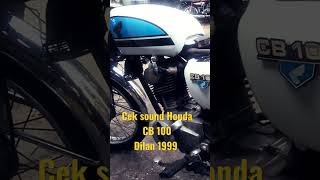Download lagu Viral Begini suara asli Motor Dilan Honda CB 100 #honda #cb100 #herex #japstyle #scrambler #dilan mp3