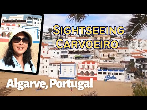 WALK TOUR CHARMING CARVOEIRO TOWN | ALGARVE PORTUGAL, NOVEMBER 2022| LOW SEASON