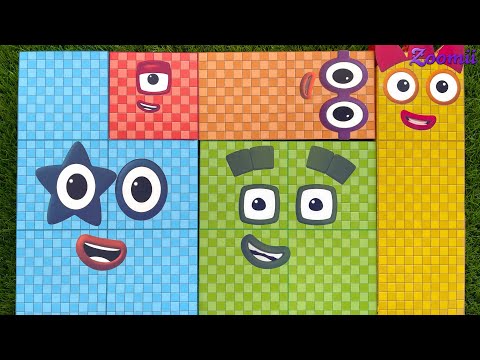 Looking for Numberblocks Puzzle Tetris NEW 2000vs500 - Numberblocks Satisfying Video #104