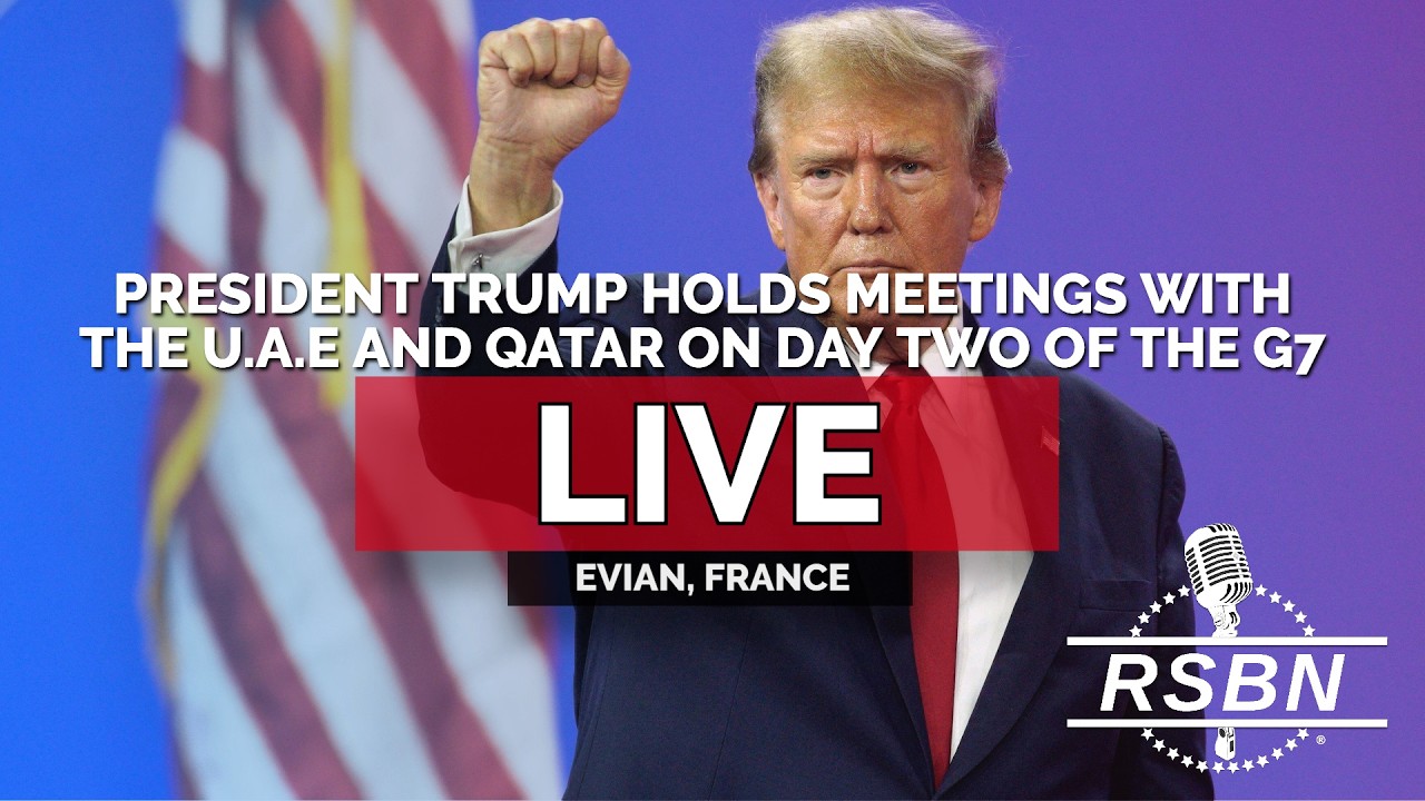 LIVE: President Trump Attends the G7 Summit and Holds Meetings with the U.A.E. and Qatar - 06/16/26
