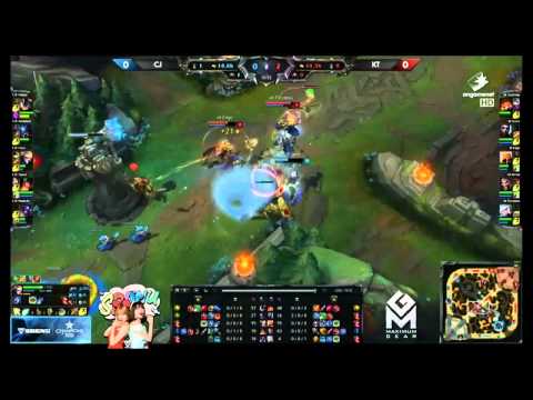 CJE vs. KT - Game 1 - LCK Summer 2015 Week 8 Day 3