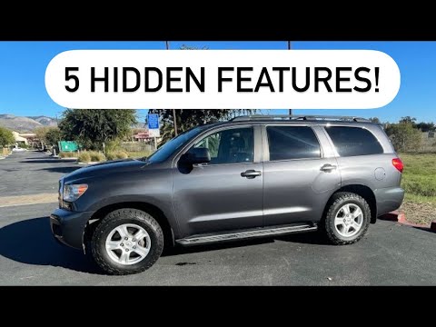 Toyota Sequoia 5 Hidden Features