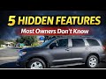 Toyota Sequoia 5 Hidden Features