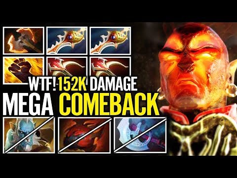 MegaCreeps Comeback with Doubled Divine - MagE Ember Spirit Dota 2 Gameplay