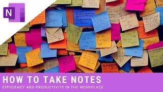Microsoft Onenote Note Taking | Digital Note Taking | How I Take Notes