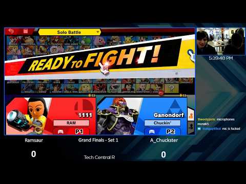 Ramsaur vs A_Chuckster - Tech Central R - Grand Finals - March 9th, 2019 - Smash Bros Ultimate