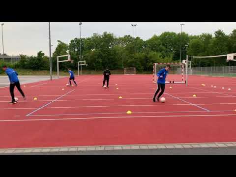Corona Training Fußball Kleingruppen