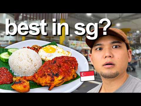 I Tested Singapore’s BEST-RATED Nasi Lemak