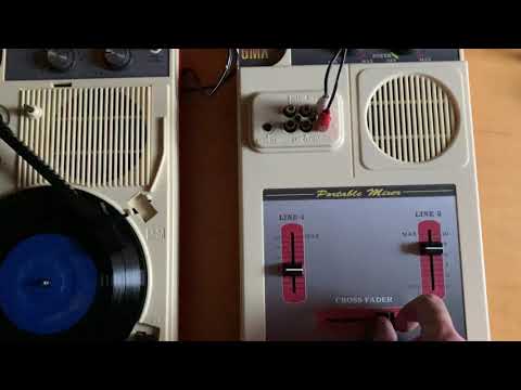 Columbia GMX-3 Portable Mixer for Record Player GP-3 Stereo