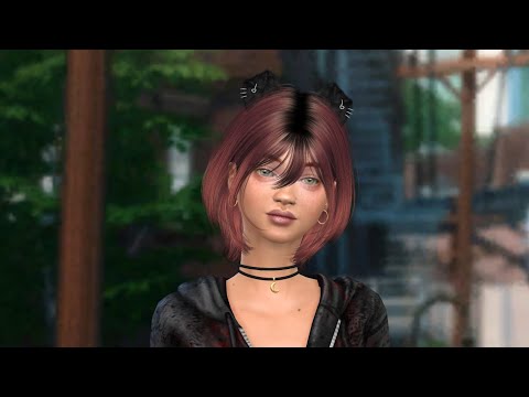 sims4 custom character download brown hair female Imene Martinez by Bonita100 Cas Video Preview
