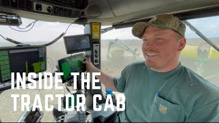 What are all those monitors for? Inside the Planing Tractor Cab-Farmer Explains Monitors