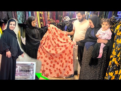 Sweet moments full of love; buying a dress for the engagement and a heater for the new house