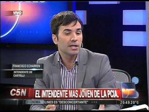 C5N - POLITICA: ENTREVISTA AL INTENDENTE MAS JOVEN DE LA PROVINCIA DE BS. AS.