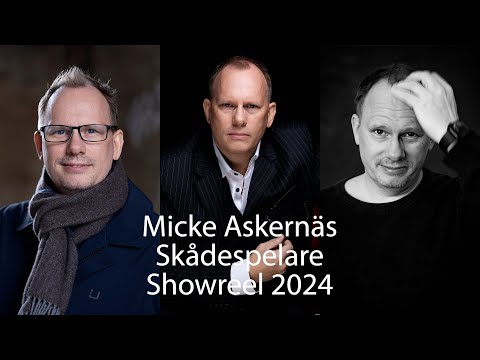 Micke Askernäs - Skådespelare Showreel 2024