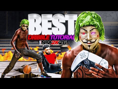 BEST GLITCHY ISO DRIBBLE TUTORIAL FOR ALL HEIGHTS! (NBA 2K26) FASTEST DRIBBLE MOVES + HANDCAM