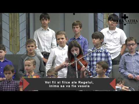 Maranatha Kids Choir - Hai Cantati Toti Intr-un Glas