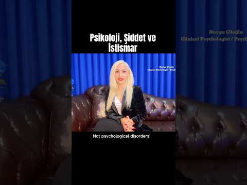 Psikoloji, Şiddet ve İstismar #duyguciloglu #klinikpsikolog #psikoterapist #PsikolojikSağlık