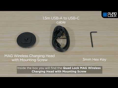 Quad Lock Mag Wireless Charging Head - Car / Desk