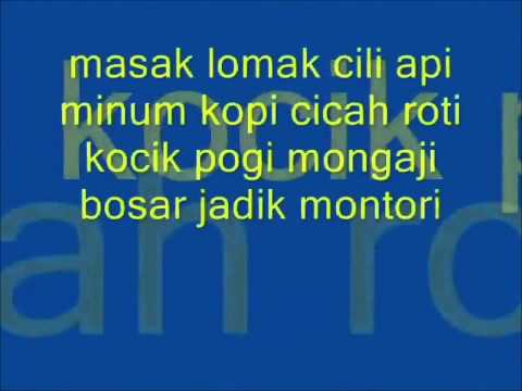 Apo Kono Eh Jang Ac Mizal Feat Fida with Lirik HD