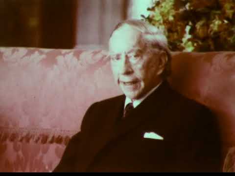 E.F.  Hutton Commercial with J  Paul Getty 1970s
