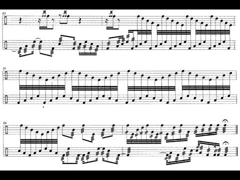 Rebonds B by Iannis Xenakis