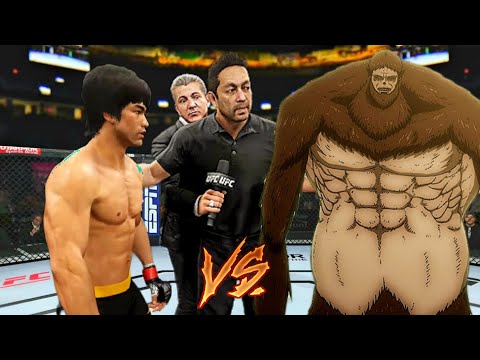 Bruce Lee vs. Beastlike Titan - EA Sports UFC 4