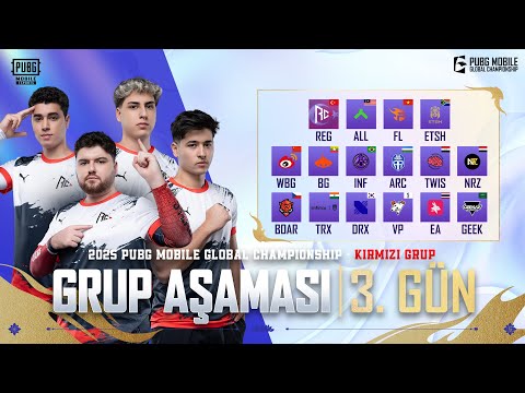 BÜYÜK FİNALLER'E KİMLER YÜKSELECEK? | 2025 PMGC GRUP AŞAMASI | 🔴 KIRMIZI GRUP 3. GÜN | #PMGC