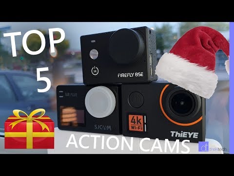 Top 5 Action Cams for Every Budget (Christmas Gift Ideas) || December 2018