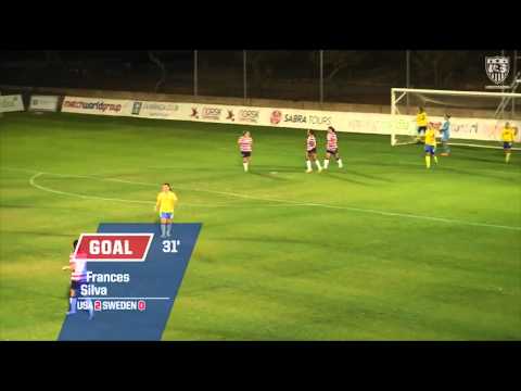 Frances Silva: U.S. U-23 WNT vs. Sweden