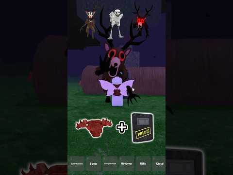 2 Best Armor Vs Deer and Owl 🛡 99 nights in the forest #99nightsintheforest #99nights #roblox