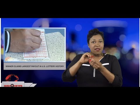 Winner claims largest payout in U.S. lottery history (ASL - 3.5.19)