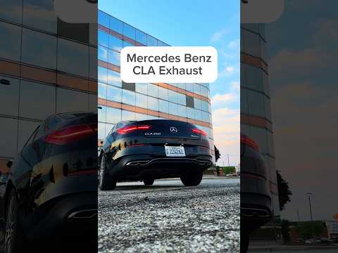 Thumbnail for Mercedes Benz CLA 2025 Exhaust sound Car review #mersedesbenz #mersedes #luxury #luxurycars #exhaust by Mercedes-Benz CLA