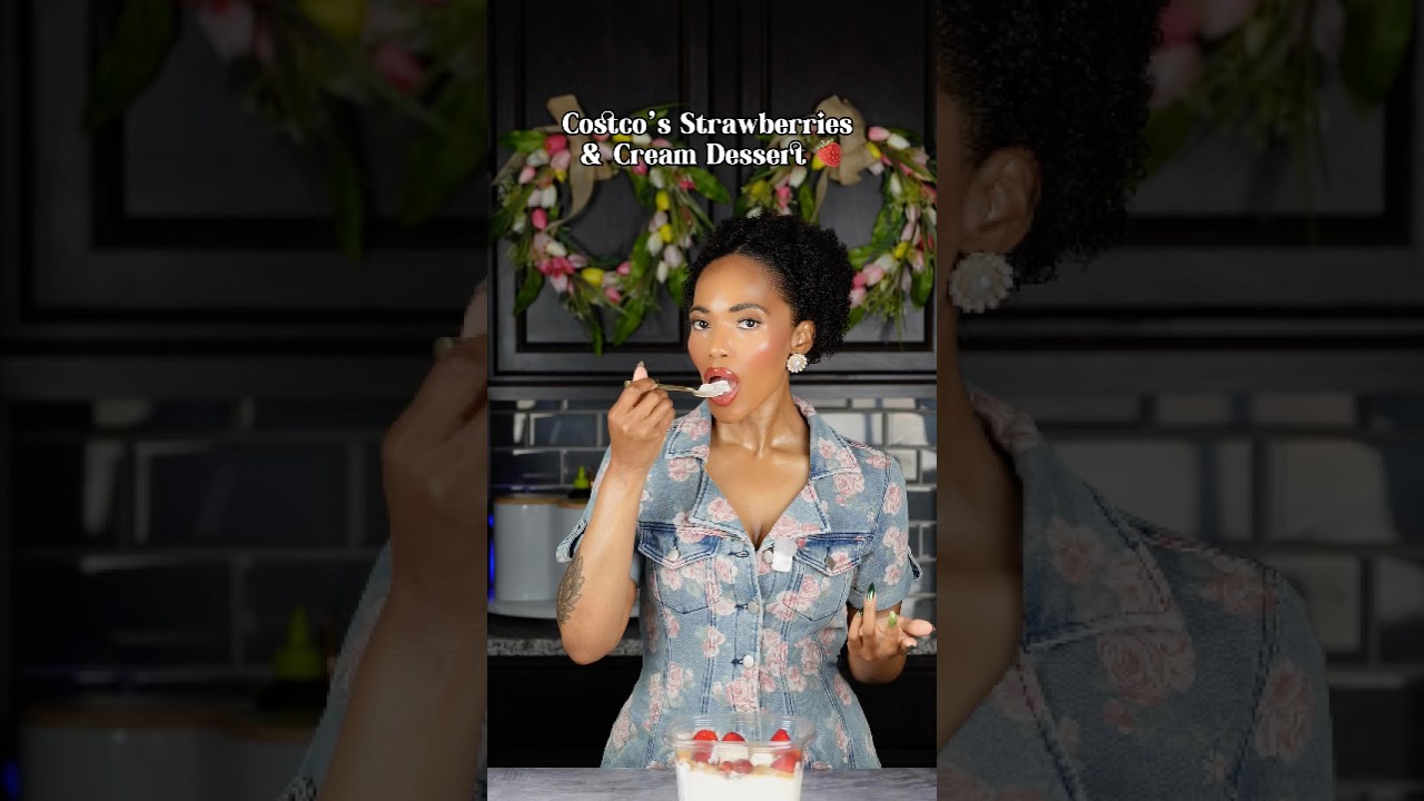Costco’s Strawberries & Cream Dessert!