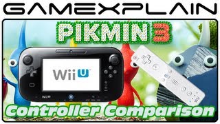 Pikmin 3 - Controller Comparison (GamePad vs Wii Remote Head-to-Head)