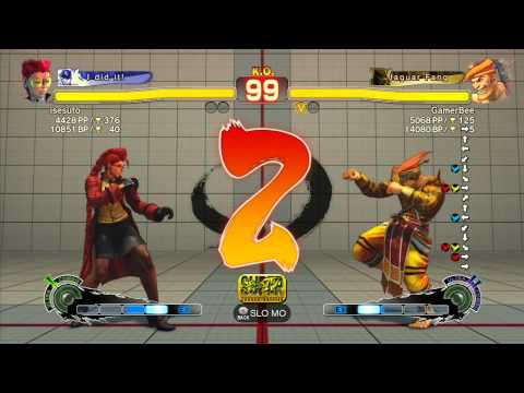 isesuto (Viper) vs GamerBee (Adon) - SSF4 Arcade Edition Xbox Live Ranked Match