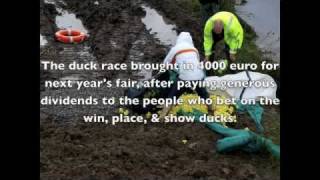 preview picture of video 'Duck Race, Blacklion Fair, 13 July, 2009'