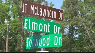 Columbia street renamed in honor of JT McLawhorn