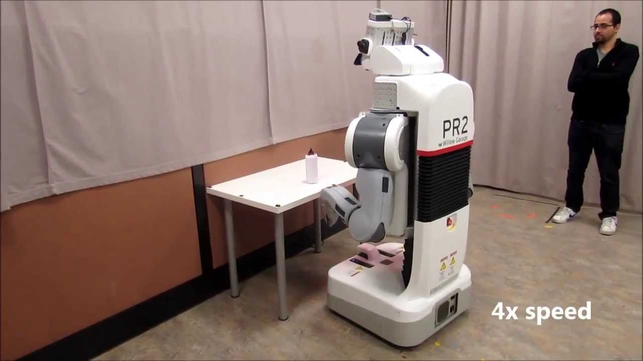 PR2 Object Fetching and Spatial Movement Tasks from Discourse